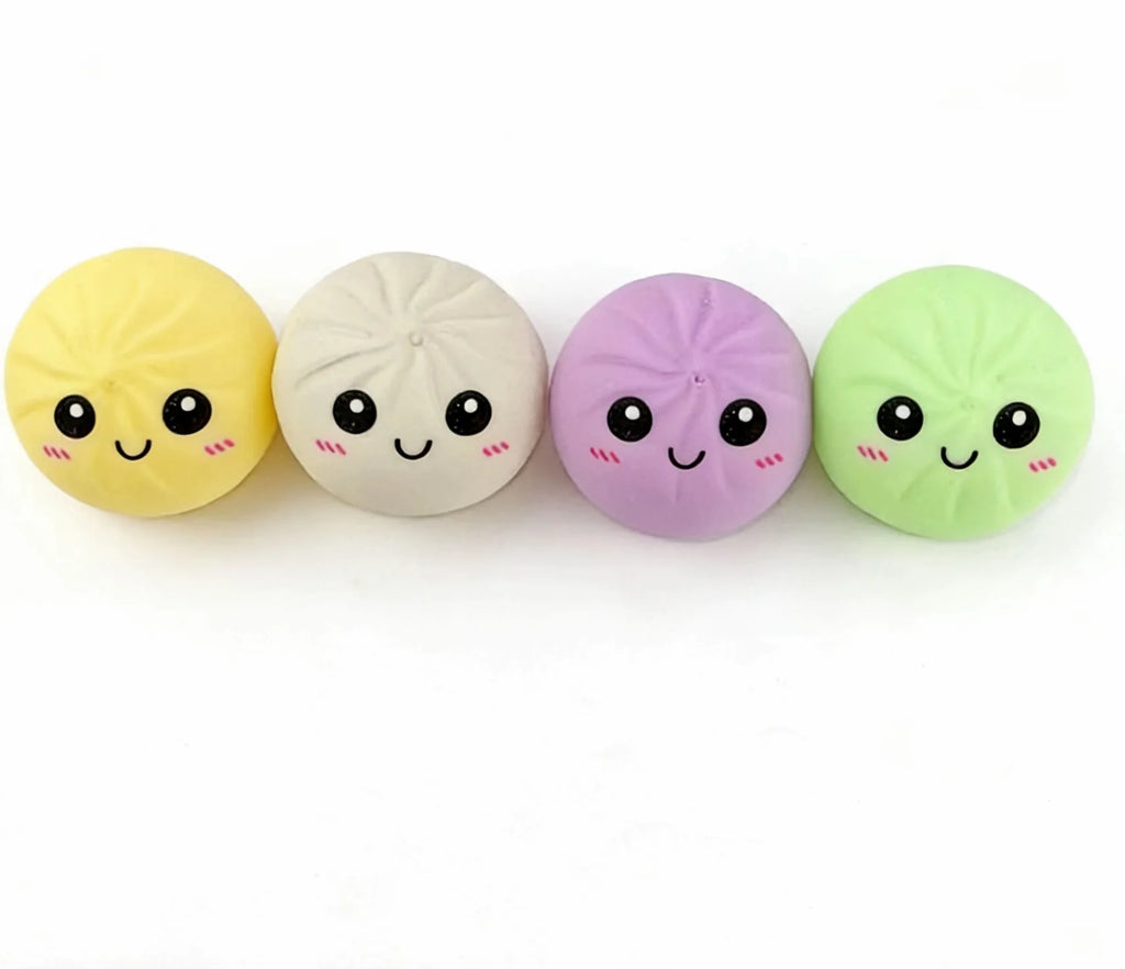 Colorful Squishy Dumplings – Stress Relief Toy